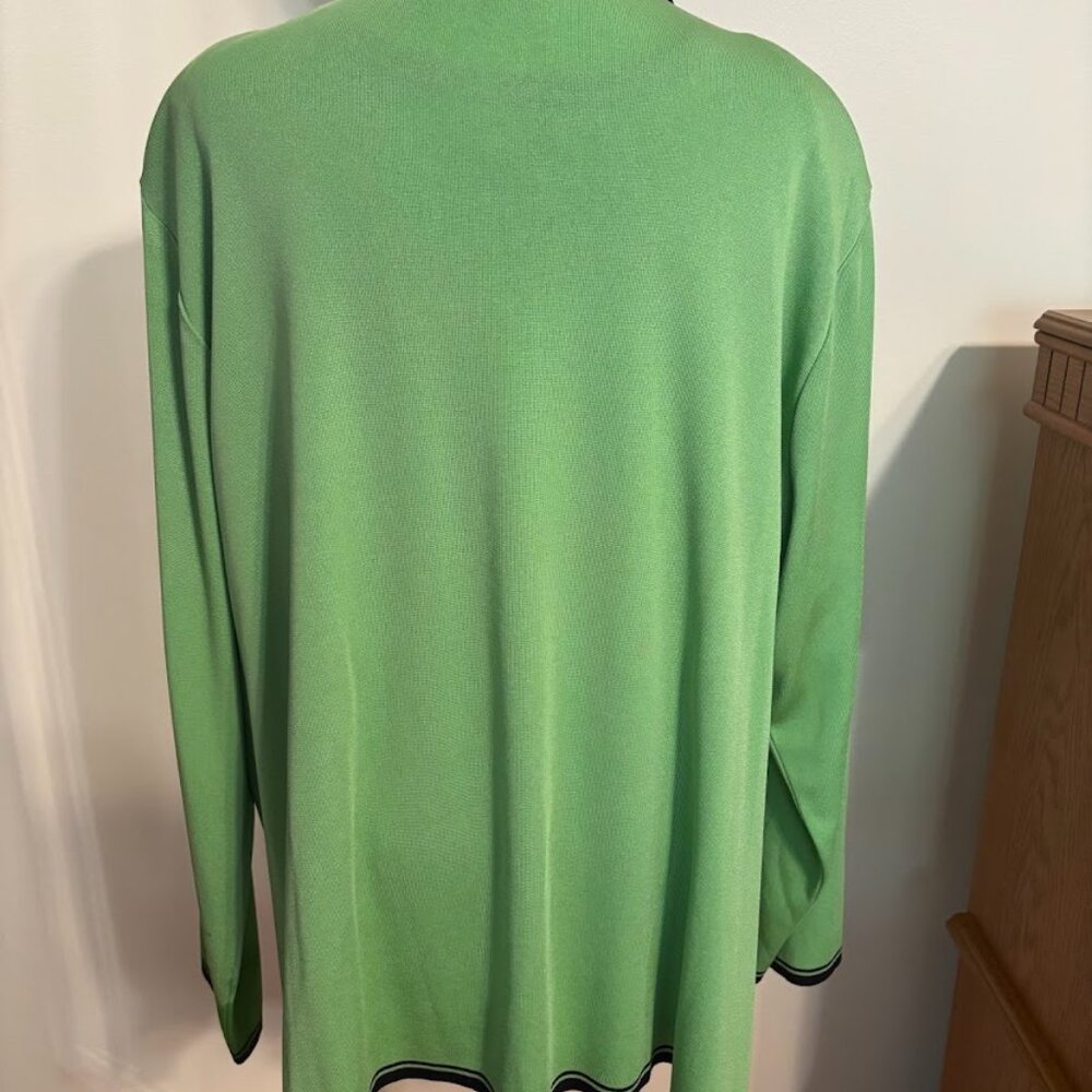 Misook Green/Black Color Set Of 2 (Shell & Jacket… - image 6